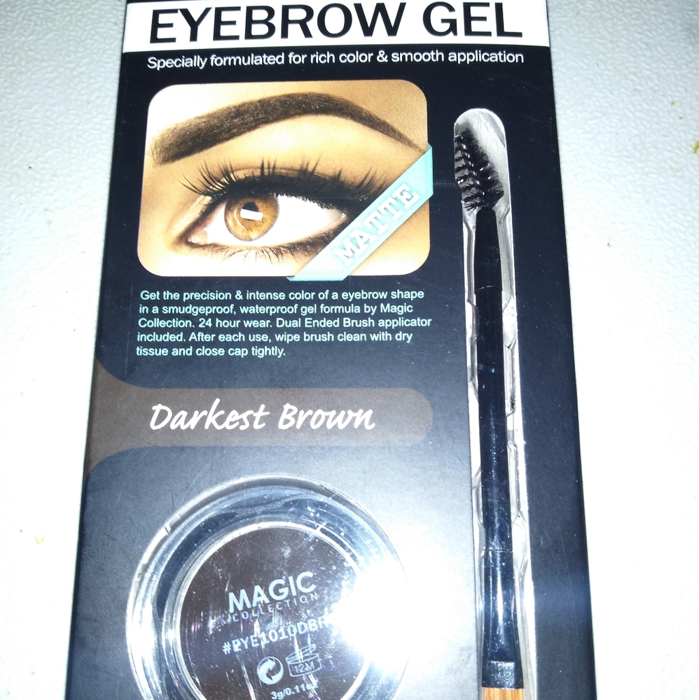 Eyebrow gel